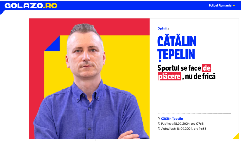 Președintele APS – în Top 10 AIPS Sport Media Awards 2024